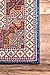 nuLOOM Vintage Lorena Tribal Area Rug, 4x6, Navy