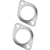 Strongthium 2PCS 2.5&ldquo; Exhaust Gasket 2 Bolt | for 2.5 Inch Muffler Flange Manifold 120-06310-0002 High Temperature