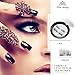 Faith Beauty Dual Magnetic Eyelashes Ultra Thin 0.25 mm 3D Fiber Reusable Best Fake Lashes For Women Makeup Natural Look (4pcs)