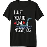 Loch Ness Monster Nessie Scotland Irish Fabulous Creatures Premium Tri-blend T-Shirt