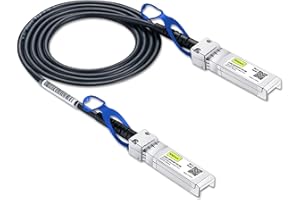 10Gtek 25G SFP28 SFP+ DAC Cable - 25GBASE-CR SFP28 to SFP28 Passive Direct Attach Copper Twinax Cable for Mellanox MFA2P10-A0