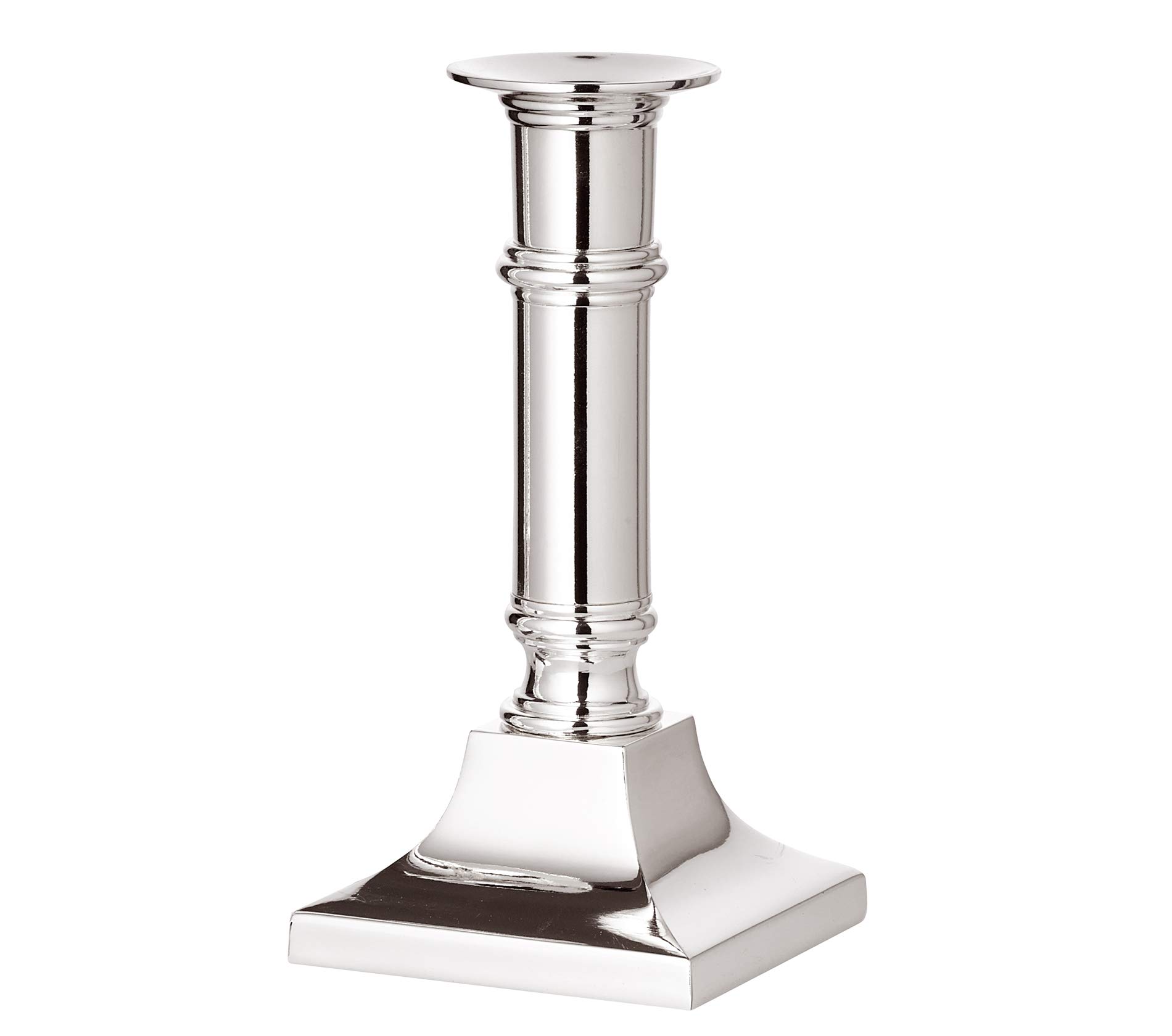EDZARD Candlestick Kent, height 6,3 in, silver plated, tarnish protected