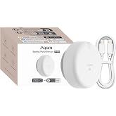 Aqara Presence Sensor FP400, Multi-Zone Spatial Automation, Thread &amp; Zigbee | 60GHz mmWave Radar, AI Spatial Learning, Multi-Person Tracking, 8 Zones, Compatible with Homekit, Home Assistant, Alexa, etc.