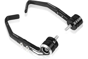 HAONEL Compatible with M1000RR S1000RR 2019-2025 Brake Clutch Lever Guard CNC Aluminum Motorcycle Handlebar Levers Protector Accessories(Black)