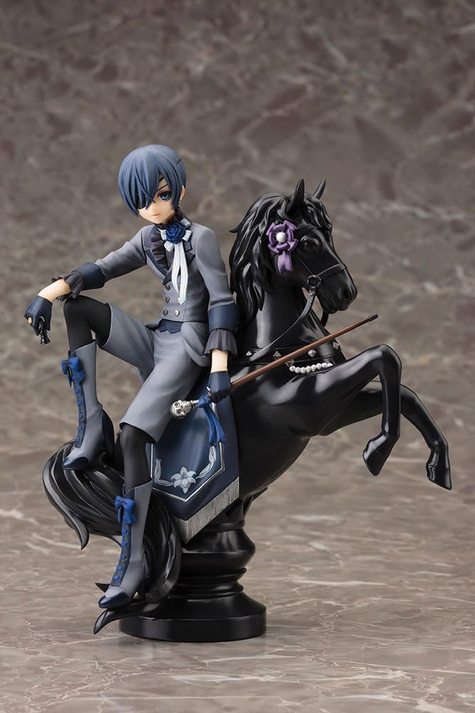 Kotobukiya Black Butler Book of Circus ARTFXJ Statue 1/8 Ciel Phantomhive 18 cm,PP583, 180 mm - Image 3