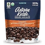 Artisan Kettle Morsels Organic Bittersweet Chocolate, , 10 Ounce (Pack of 1)