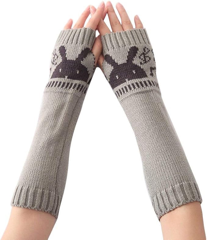 Ladies Women Winter Cute Pattern Knitted Knitted Young Fashion