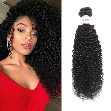 20 Inch Ailisi Brazilian Virgin Kinky Curly Hair 1 Bundle 8a