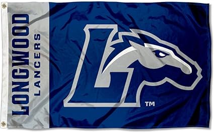 Amazon Com Longwood Lancers Large 3x5 College Flag Sports