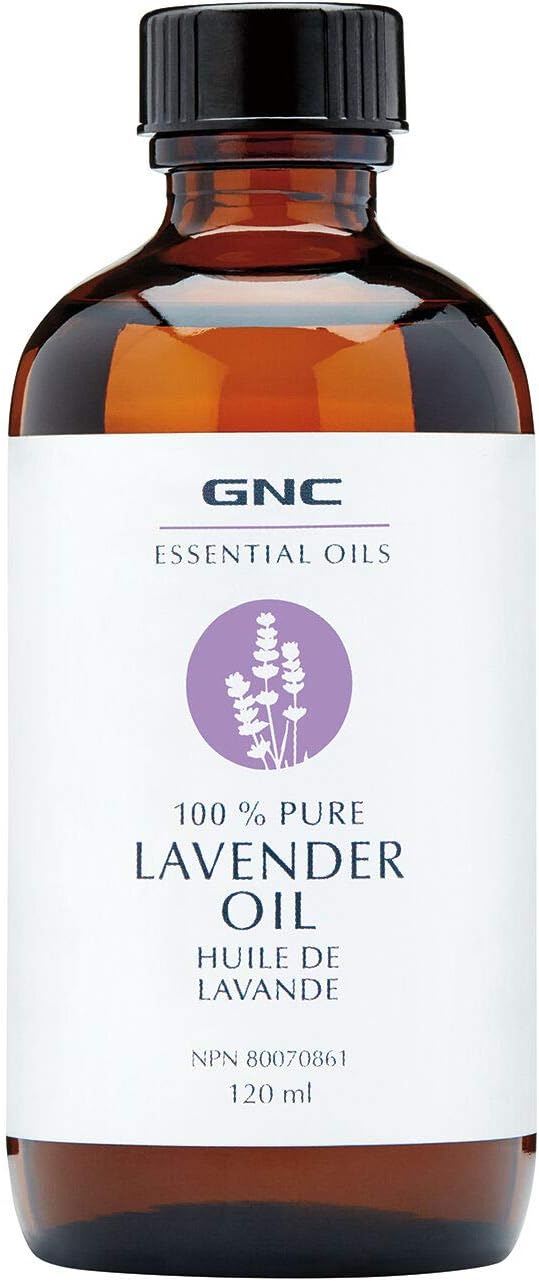 GNC Essential Oils 100 Pure Lavender Oil 120mL Amazon.ca Health