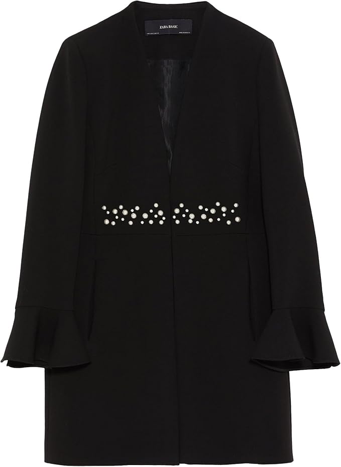 zara velvet frock coat