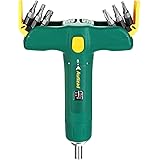 AUTLEAD Torque Screwdriver, Adjustable T-shape Torque Wrench, Wide Range 15 to 75 Inch Pounds in 1 Increment, 12 Bits Include