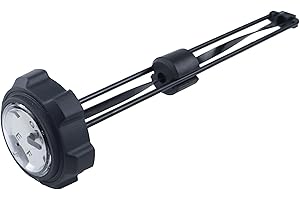 SUKATC 0670-202 Fuel Gauge Gas Cap 10-1/4" Compatible with Arctic Cat Snowmobiles Cougar EXT Jag Panther Prowler