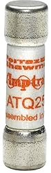 Mersen ATQ2 500V 2A Time Delay Midget Fuse, 10-Pack