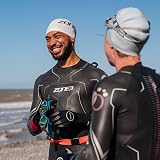 ZONE3 Long Hair Silicone Swim Cap 48g Anti Tear Durable Latex Free view 2