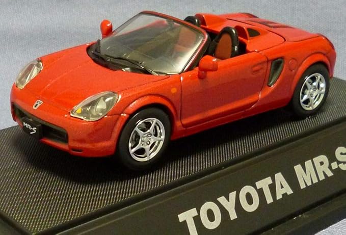 Amazon エブロ 1 43 トヨタ Mr S ショーカー レッド 完成品 ミニカー ダイキャストカー ホビー
