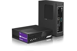 msi PRO DP21 Mini Desktop Computer | 13th Gen Intel 4-Core Processor | 16GB RAM | 512GB SSD | 2-Monitor Support 4K | HDMI | RJ-45 | Wi-Fi | Wired Keyboard & Mouse | Windows 11 Pro | Black