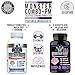 Angry Supplements Testosterone Booster for Men (2 Pack), Monster Test (120 Tablets), Monster PM (60 Capsules) Sleep Aid, Builds Muscle Mass, Both Boost Energy & Sex Drive, All Natural, Made in USA
