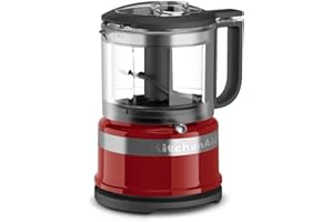 KitchenAid KFC3516ER 3.5 Cup Mini Food Processor, Empire Red