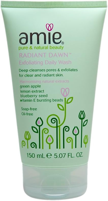 amie exfoliating face wash
