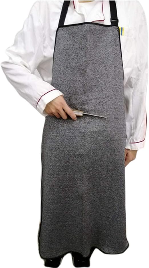 Pusaman Glass Cutresistant Apron, Open Button Multifunctional Hppe