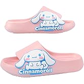 nfuxqhi Cute Bunny Slippers, Girls' Quick-Drying Beach Sandals, Open-Toed Slippers, Children's Non-Slip Pool Shower Flip-Flops