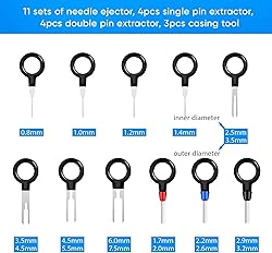 Terminal Pin Removal Tool Kit 82 Pcs Depinning
