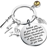 FEELMEM Inspired Gift Camp Gift Behind You All Your Memories Keychain Movie keychain