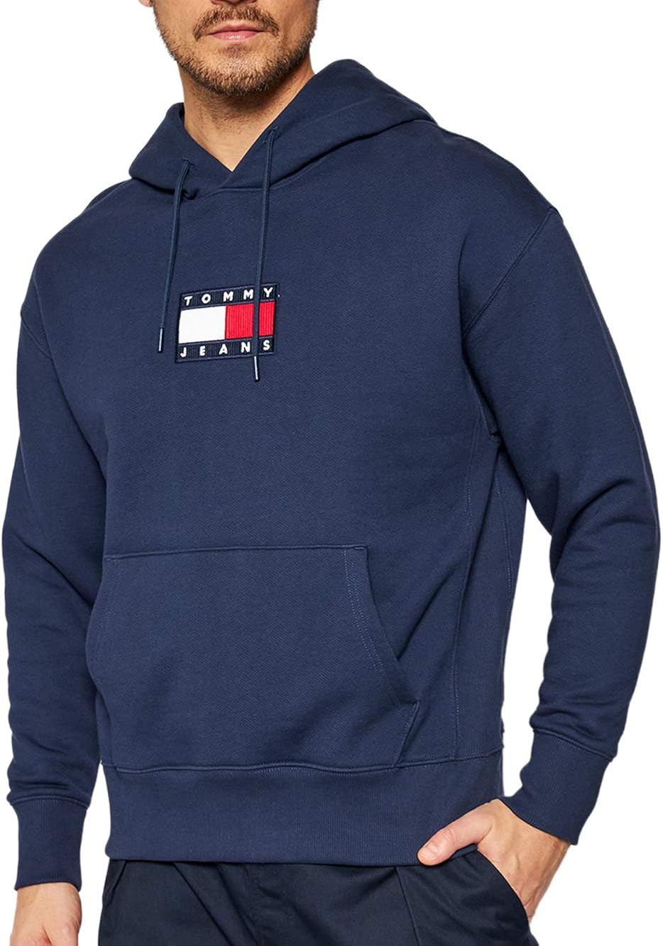 Tommy Hilfiger Felpa Uomo DM0DM08726 Blu XL : Amazon.co.uk: Clothing