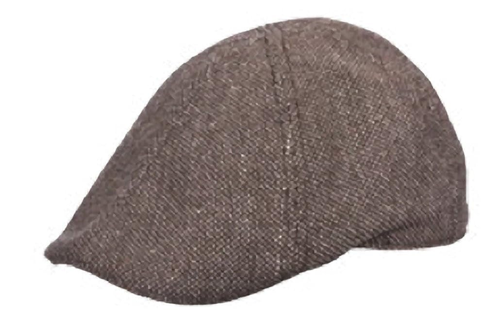 tweed duckbill cap