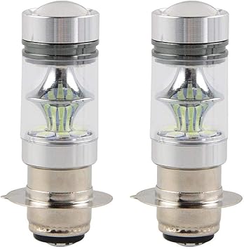 Amazon Com Fidgetkute 2 X 100w 8000k Led Headlight Bulb For Kawasaki Mule 600 610 3000 3010 4000 4010 Automotive