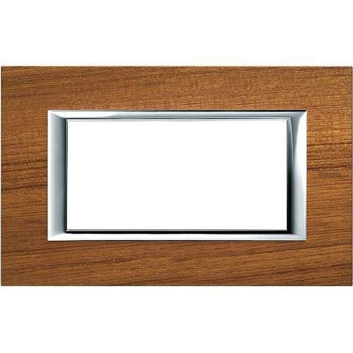 Legrand bticino Plate/Ax - 4 m teak Wood
