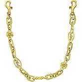 WLLHYF Gold Bag Charms Cute Wallet Chain Keychain Purse Charms Chain Bag Accessories for Women