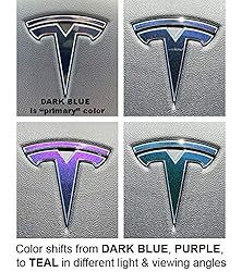 Logo Decal Wrap for Tesla Model X, 14-pc Set