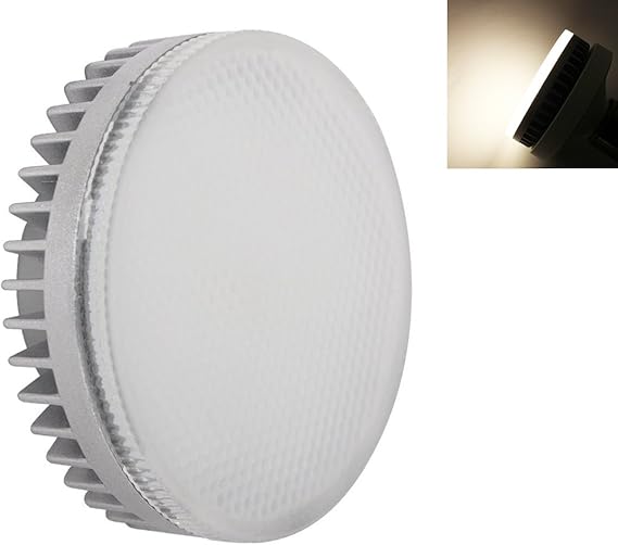 Dimmable 8W LED GX53 LED Bulb, CFL Replacement LED GX53 Disc Light Bulb for Under