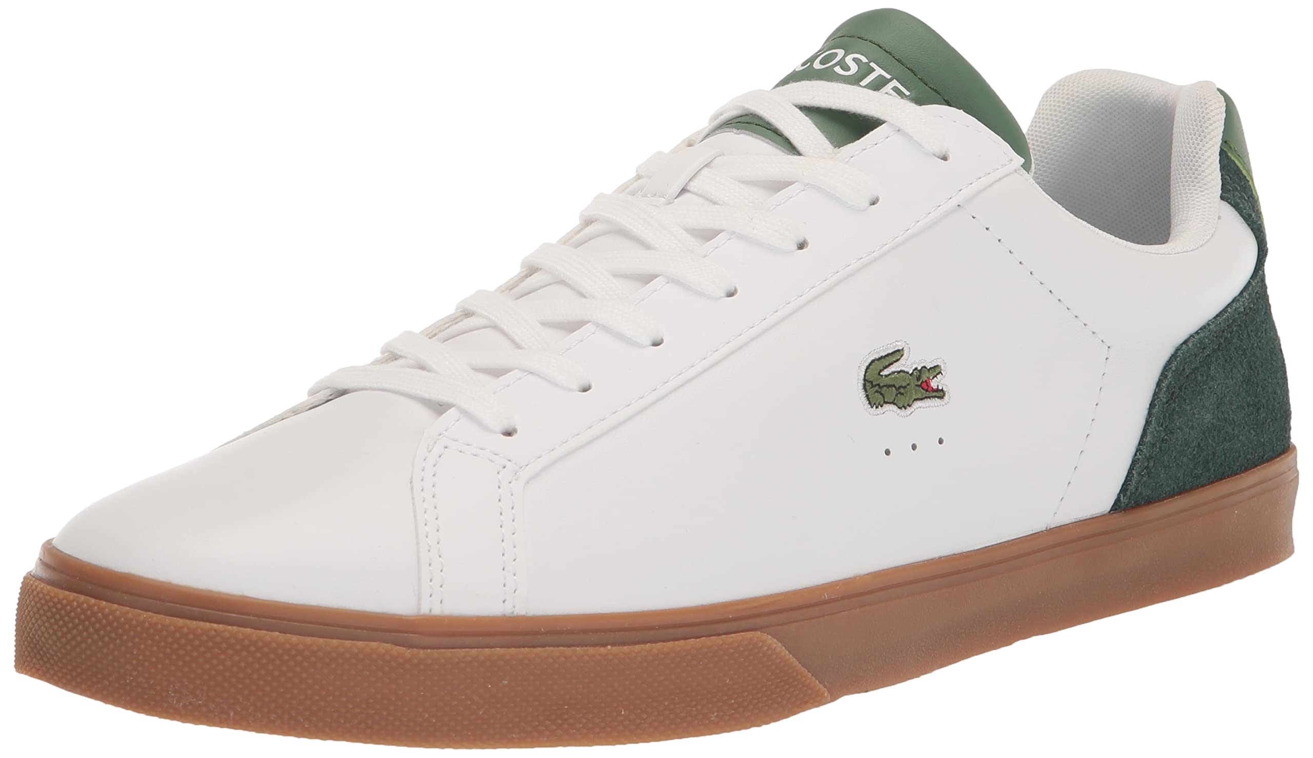 Lacoste Lerond Sneaker, 45CMA0062-Y37-12 White/Gum Image Lacoste Lerond Sneaker, 45CMA0062-Y37-12 White/Gum Image
