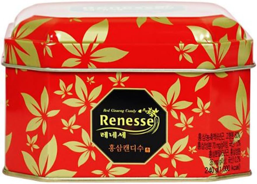 Korean Ginseng Corporation Renesse Red Ginseng Candy 240g / Red Ginseng Concentrate / Red Ginseng Dessert / Health Food / Gift / Snacks / Hard Candy / Parents / Grand Parents /