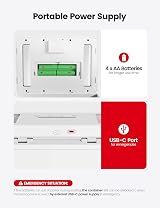 VAYDEER Metal Lock Storage Box with Timer Child Lock & LED Display - Home Safety view 3