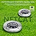 Solar Ground Lights,Garden Pathway Outdoor In-Ground Lights With 8 LED (8 pack white)