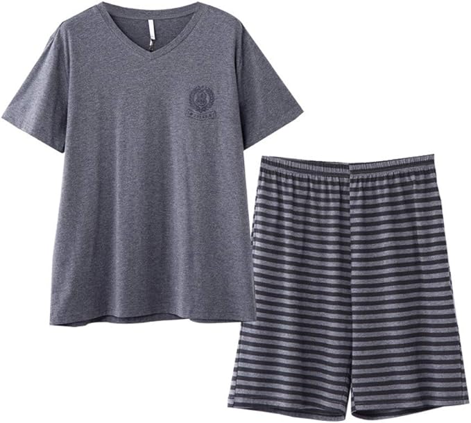 Amazon パジャマ メンズ 綿 夏 半袖 短パン 上下セット ルームウェア ｖネック 柔らかく 薄手 半ズボン 部屋着 男性用 旅行用 出張用 パジャマ 通販