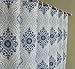 Welwo Stall Shower Curtain or Liner 36 x 72 Inch Waterproof Fabric with 12 Hooks