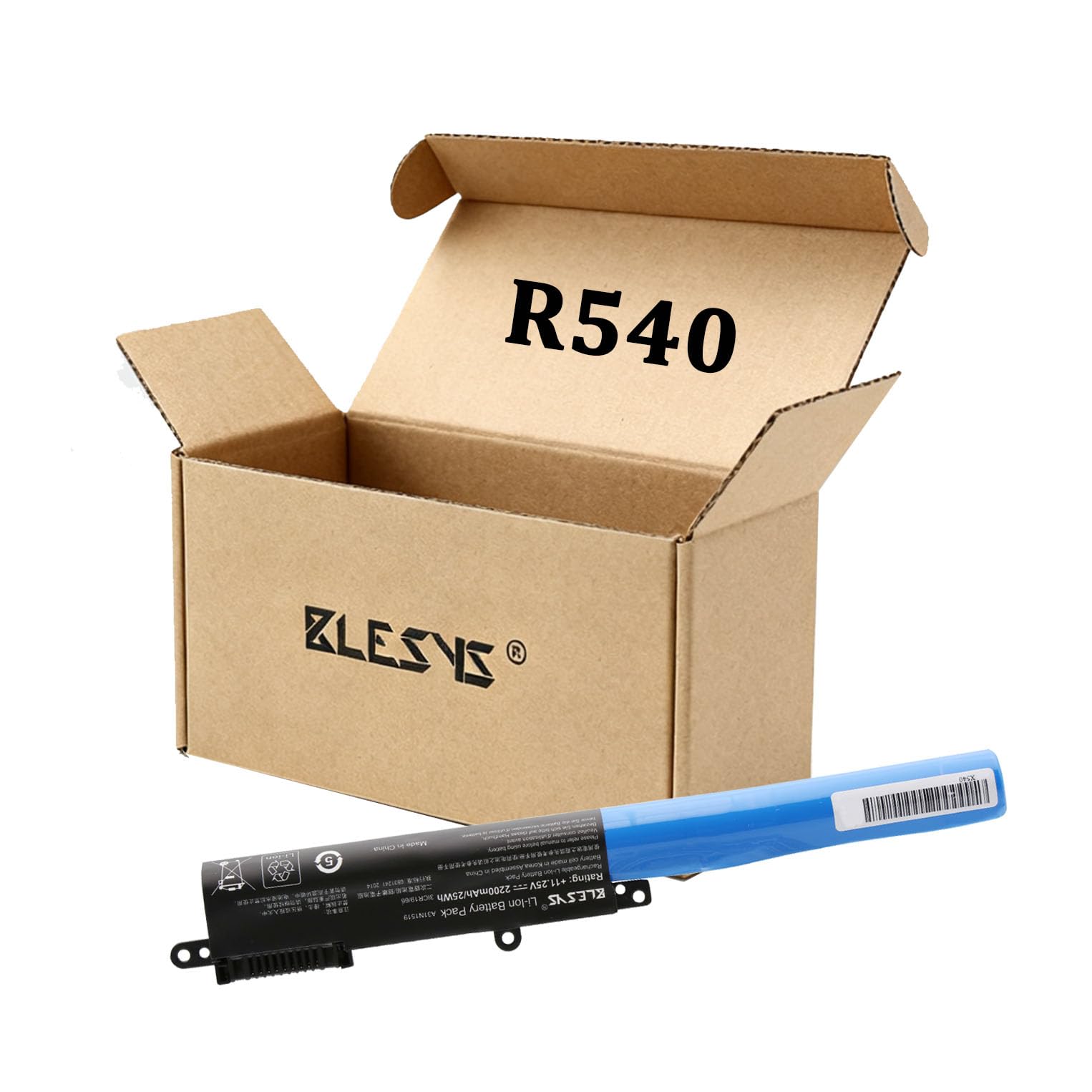 BLESYS A31N1519 Laptop Battery for Asus A540 A540L A540LA F540LA F540LJ F540SA F540SC F540UP7200 F540NA R540L R540LA R540LJ R540SA R540UP R540SA-XX022T(11.25V/2200mAh)