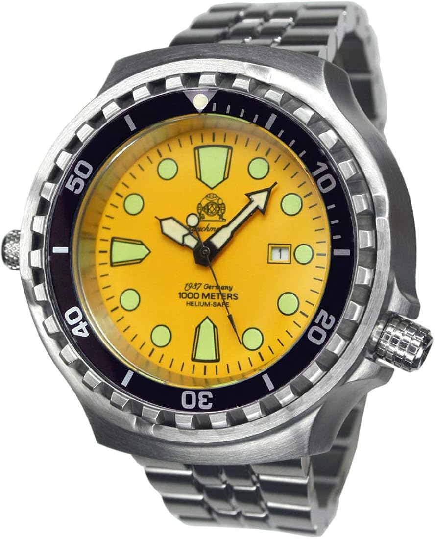 orologio subacqueo per uomini 1000m