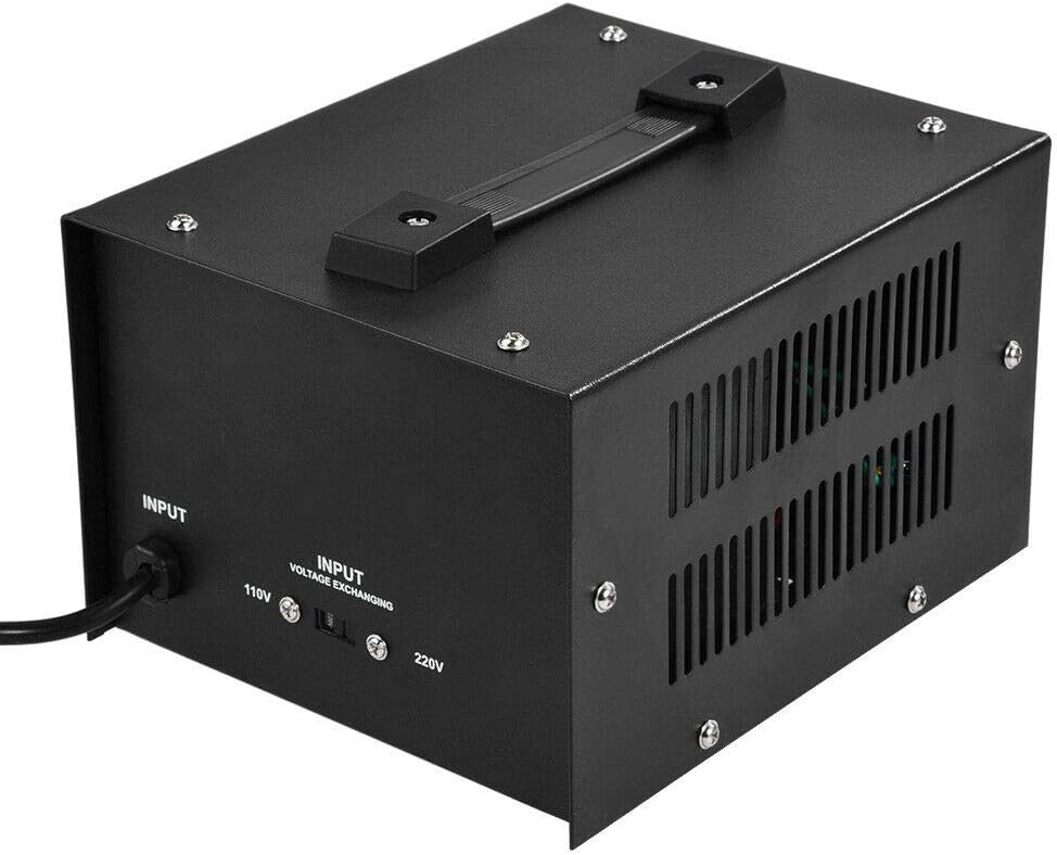 Voltage Converter ,500-Watttransformer - Step Up/Down - 110V/220V -with Indicator Light for Carrying Out Work