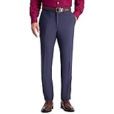 Kenneth Cole Reaction Men's Stretch Weave Slim Fit Dress Pant