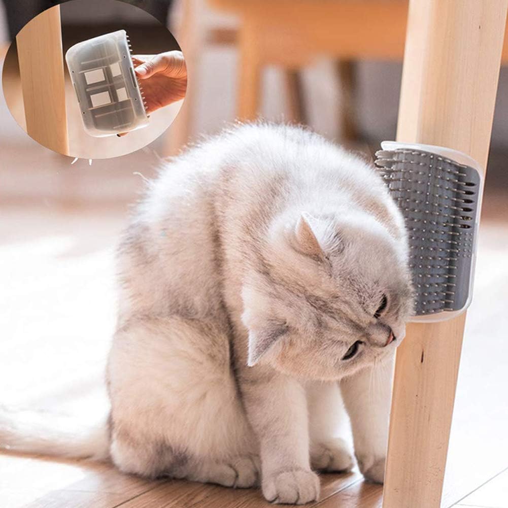 YUIP 2 Pack Cat Wall Brush, Cat Self Corner Groomer - Image 4