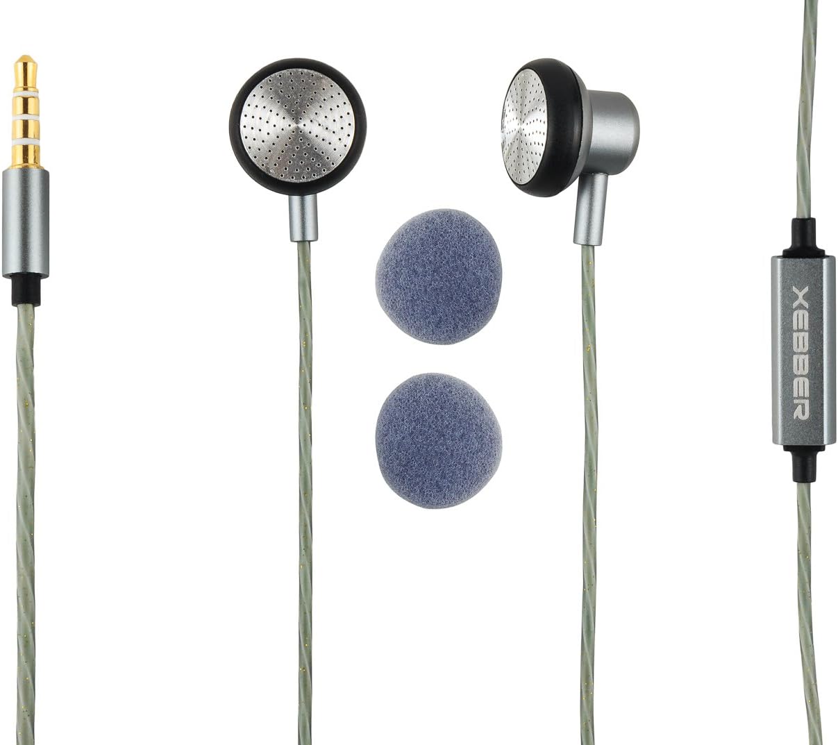 Xebber PowerRock DT-217 in Ear Headphone Phone with Mic and Remote