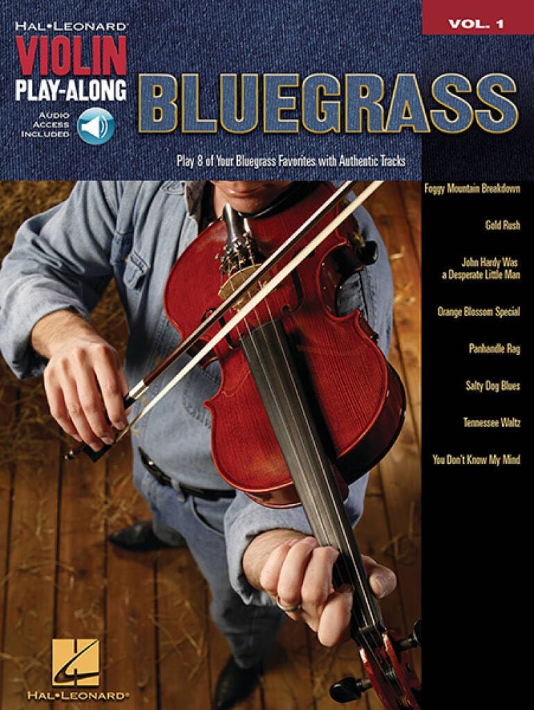 Bluegrass: 1 (Hal Leonard Violin Play Along): Violin Play-Along Volume 1