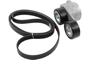 ApplianPar Belt Tensioner and Serpentine Belt for Honda Accord 2003-2012, Odyssey 2005-2010, Pilot 2005-2008, Ridgeline 2006-2011, Acura MDX 2003-2013, RL 2005-2012, TL 2004-2008, ZDX 2010-2013 V6