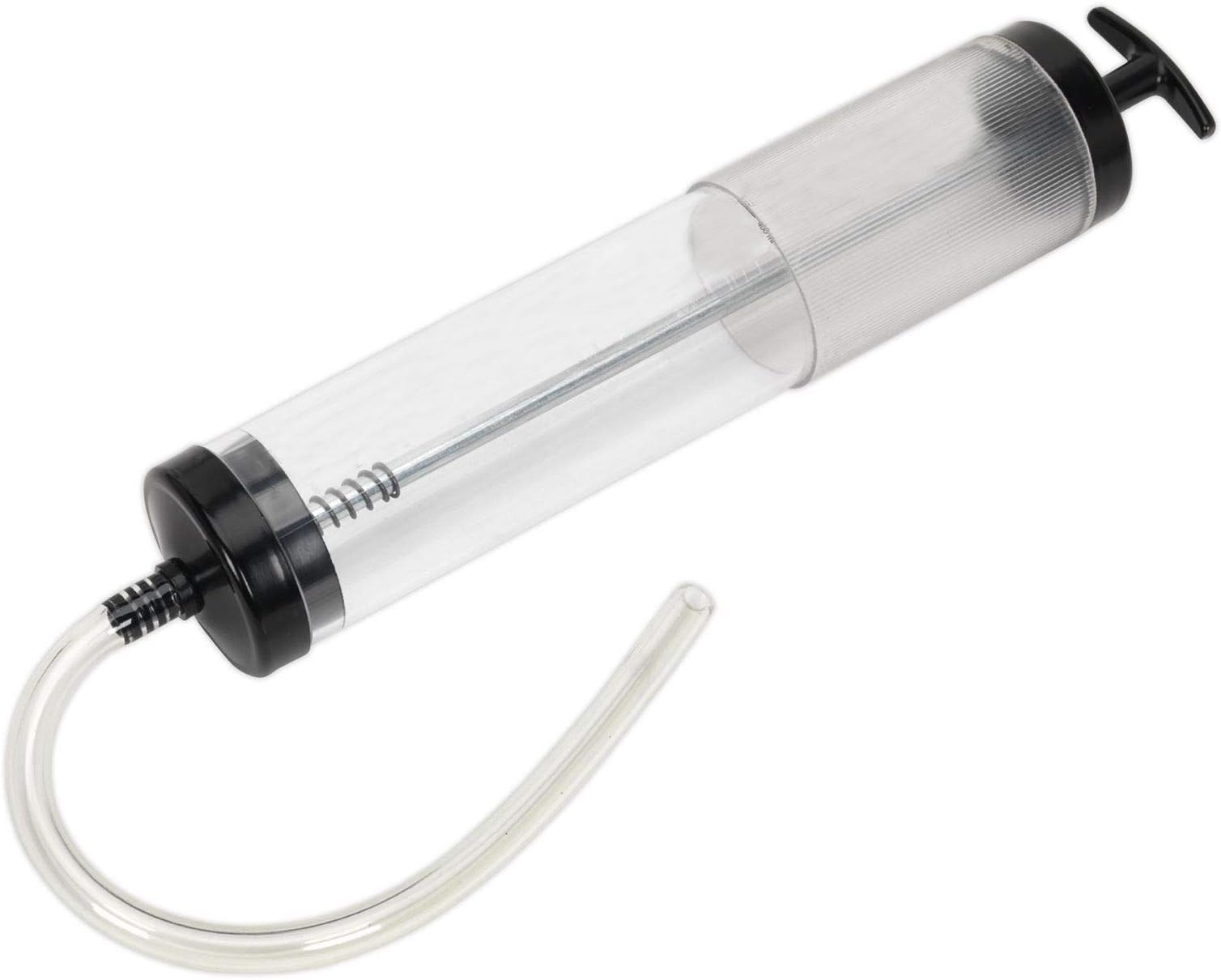 Swess Oil Suction Vacuum Transfer Syringe Gun Pump, Fluid Extractor Pump for Gear Oil Transmission Fluid Transfer, Oil Extractor Pump for Marine, Automotive, Agriculture Use (16oz)